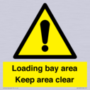 loading-bay-area-keep-area-clear-sign~